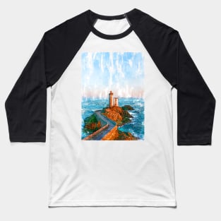 Lighthouse Brittany France - For Lighthouse Lovers Baseball T-Shirt